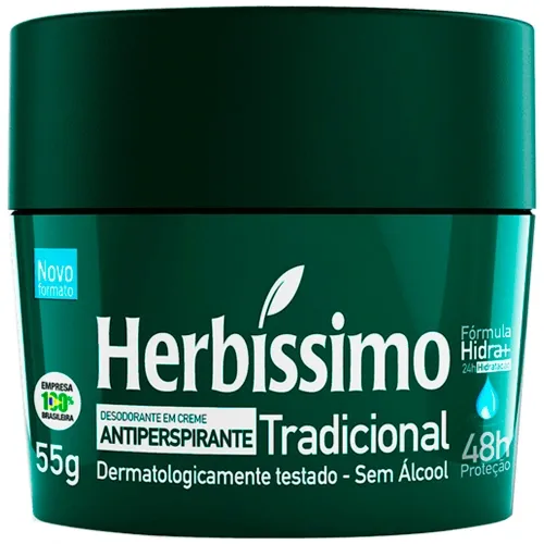DESODORANTE HERBISSIMO CR TRADICIONAL 55G