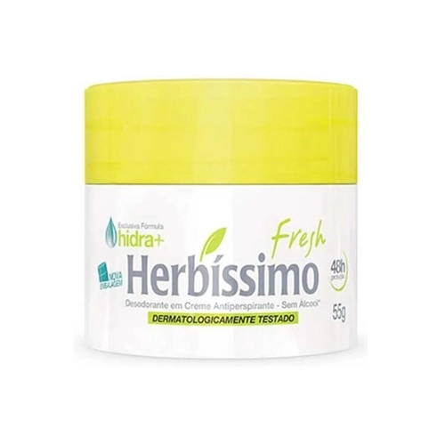 DESODORANTE HERBISSIMO CR FRESH 55G
