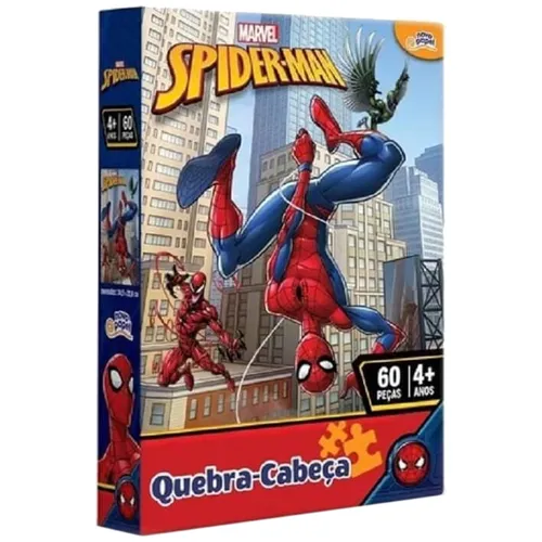 QUEBRA CABECA HOMEM ARANHA 60PC TOYSTER 1UN