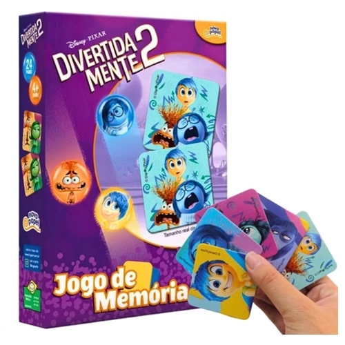 Jogo Da Memoria 24 Pares Divertidamente 2 1 Unidade