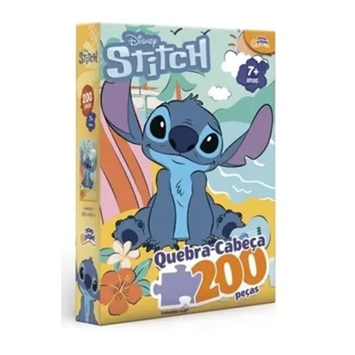 QUEBRA CABECA 200 PECAS DISNEY STITCH 1UN
