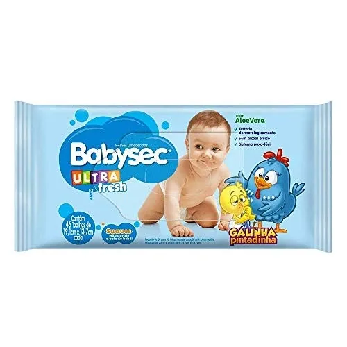 TOALHAS UMEDECIDAS BABYSEC ULTRA FRESH 48UN