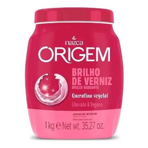 CREME ORIGEM TRATAMENTO BRILHO DE VERNIZ 1KG