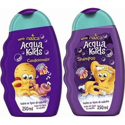 KIT SHAMPOO E CONDICIONADOR ACQUA KIDS TUTTI FRUTTI 250ML