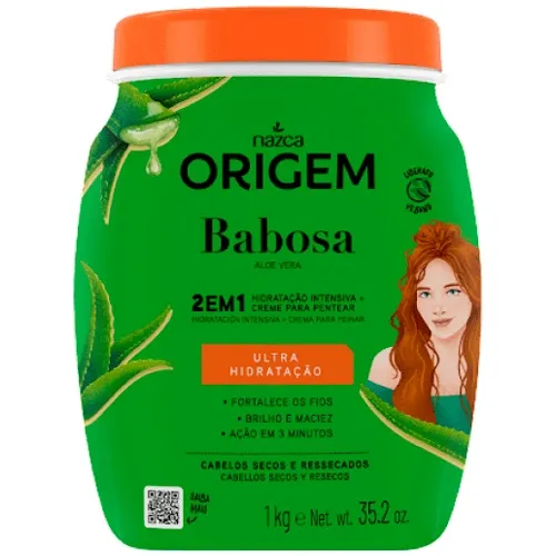 CREME CAPILAR ORIGEM NOSSA SAUDOSA BABOSA 1K