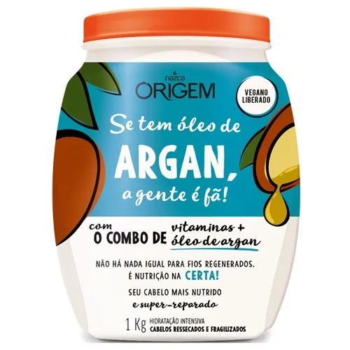 CREME ORIGEM TRATAMENTO OLEO DE ARGAN 1KG