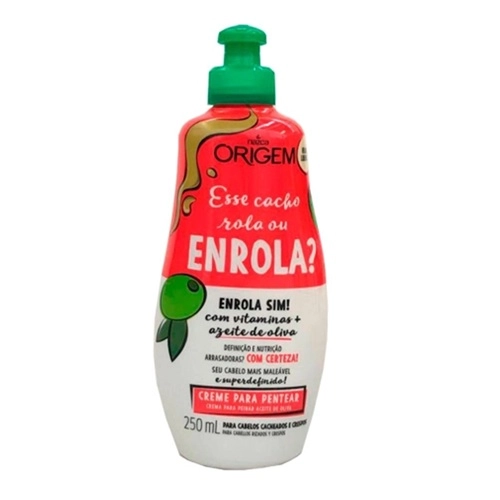 CREME PENTEAR ORIGEM ESSE CACHO ROLA OU ENROLA 250ML