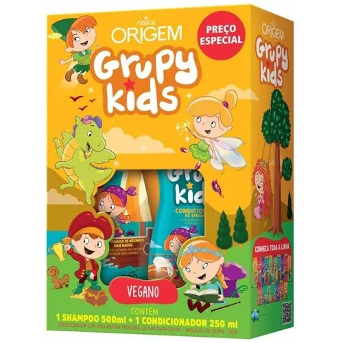 SHAMPOO + CONDICIONADOR GRUPY KIDS XO EMBAR