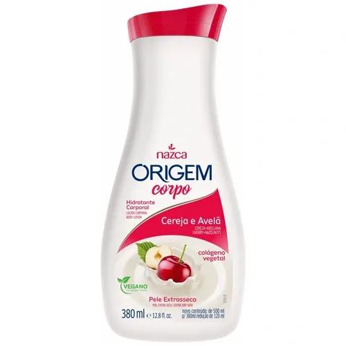 HIDRATANTE ORIGEM CORPO CEREJA/AVELA 380ML