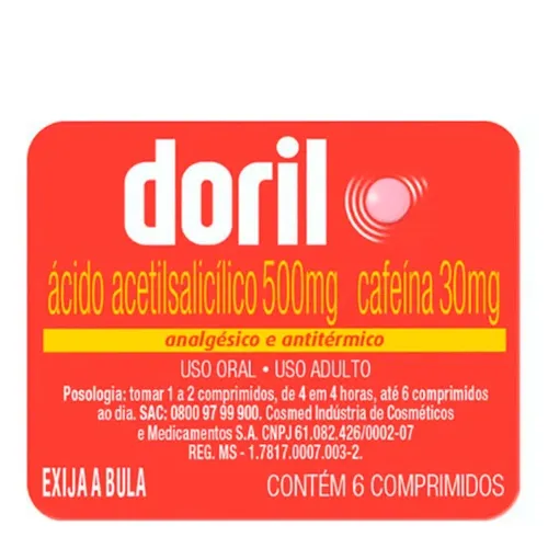 Doril 25X6 Comprimidos