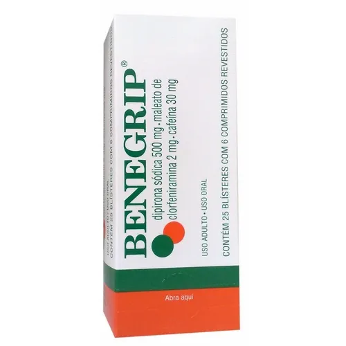 BENEGRIP 6  COMPRIMIDOS