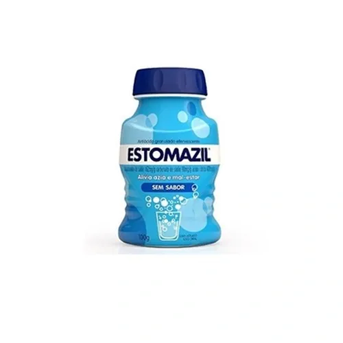 ESTOMAZIL 462MG+90MG+438MG/G SEM SABOR PO EFERV 100G