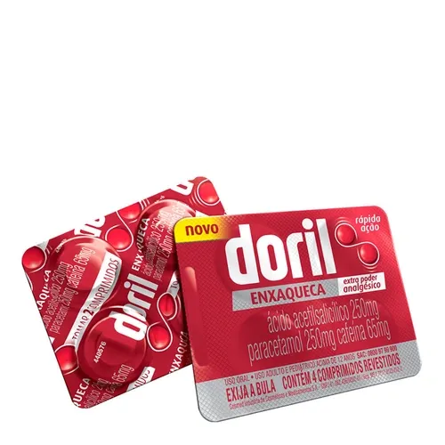 DORIL ENXAQUECA 25X4 COMPRIMIDOS