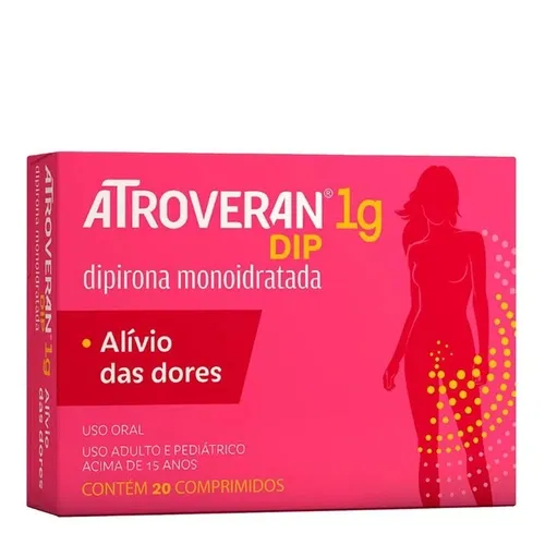 Atroveran Dip 20 Comprimidos