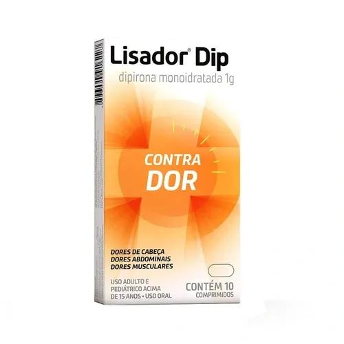 LISADOR DIP 1G 10 COMPRIMIDOS
