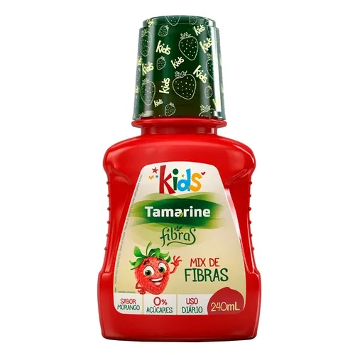 TAMARINE FIBRAS KIDS MORANGO 240ML