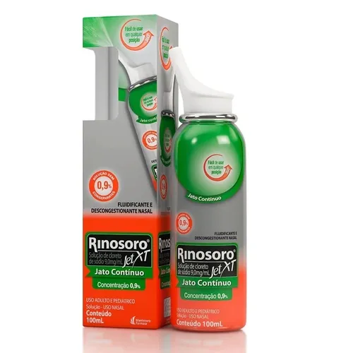 Rinosoro Jet Xt 0,9% Spray 100Ml