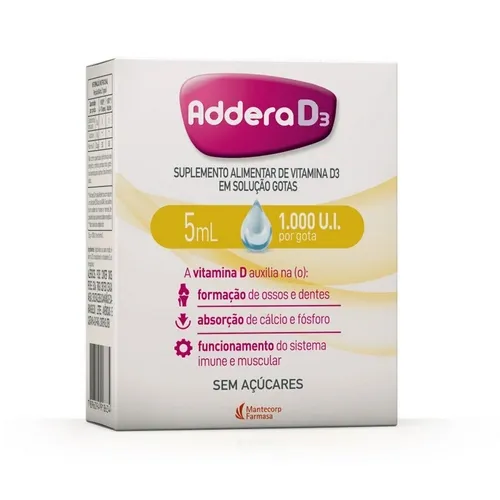 ADDERA D3 1.000UI GTS 5ML
