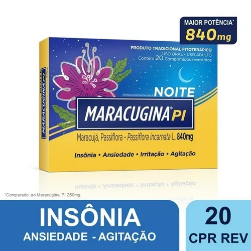 MARACUGINA PI NOITE 20 COMPRIMIDOS