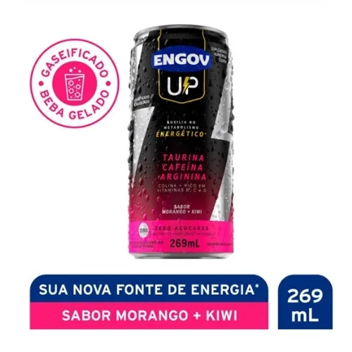 Engov Up Morango E Kiwi 269Ml