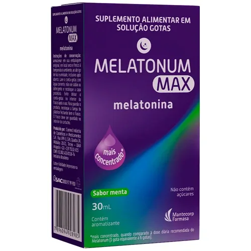 MELATONUM MAX SOL MENTA 30ML