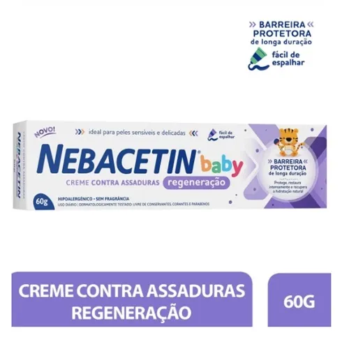 NEBACETIN BABY CREME REGENERACAO 60G