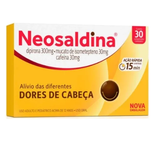 NEOSALDINA 30 COMPRIMIDOS