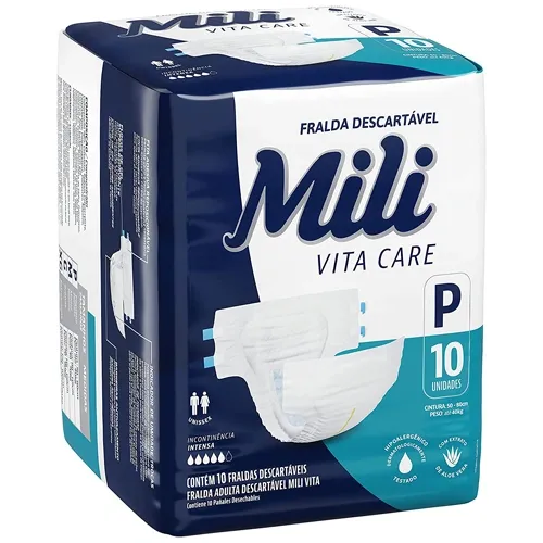 FRALDA  MILI VITA CARE ADULTO P 10UN
