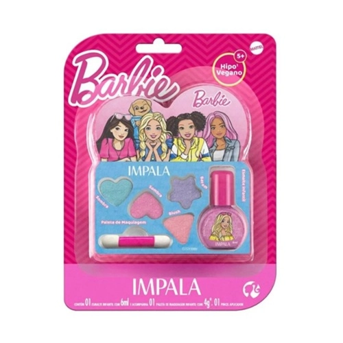 KIT IMPALA SOMBRA+ESMALTE BARBIE 2UN