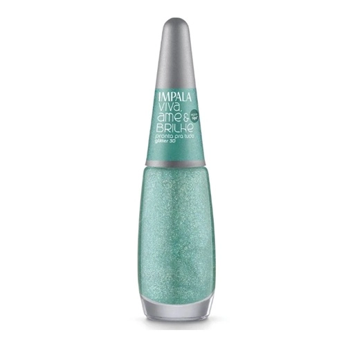 ESMALTE IMPALA GLIT VIVA AME E BRILHE PRONTA PRA TUDO 7,5ML