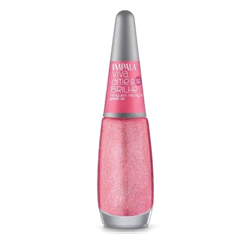 ESMALTE IMPALA GLIT VIVA AME E BRILHE NINGUEM ME SEGURA 7,5ML