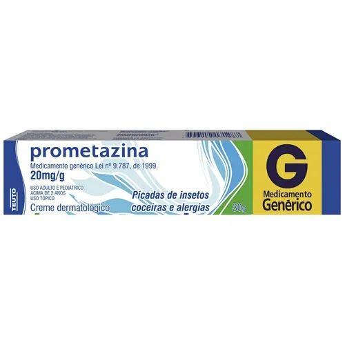 Prometazina 20Mg Cr 30G Teuto