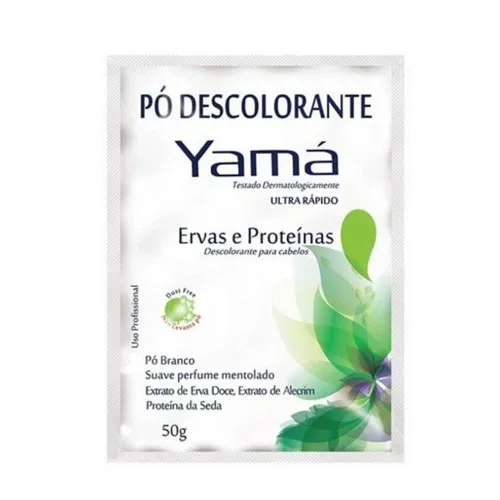 DESCOLORANTE YAMA PO ERVAS E PROTEINAS 50G