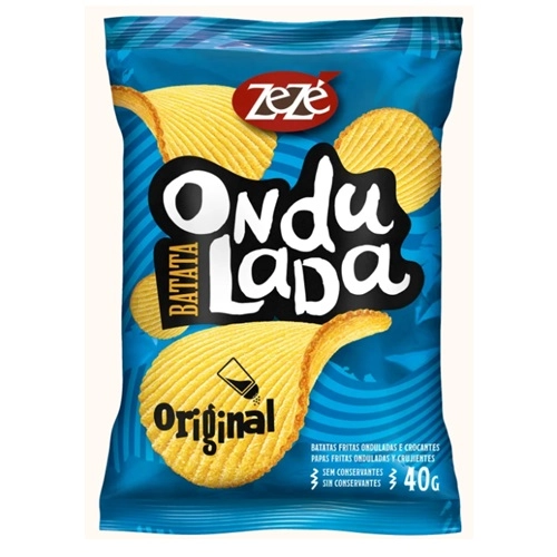 ZEZE BATATA ONDULADA ORIGINAL 40G