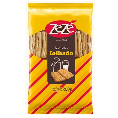 ZEZE BISCOITO FOLHADO 200G