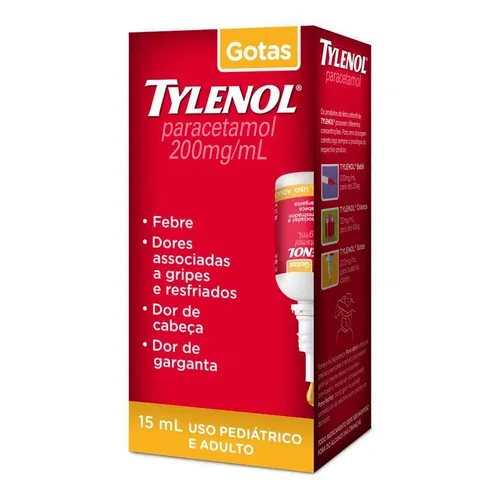 Tylenol 200Mg Gts 15Ml