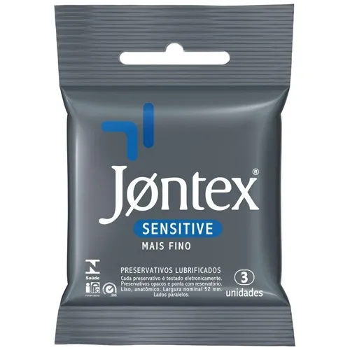 PRESERVATIVO JONTEX LUBRIF SENSIT BOLSO 3UN