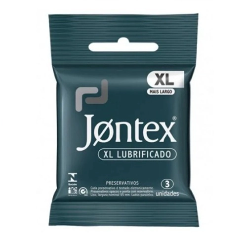 PRESERVATIVO JONTEX LUBRIF XL 3UN