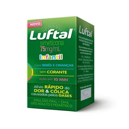 LUFTAL 75MG/ML GTS INFANTIL 15ML