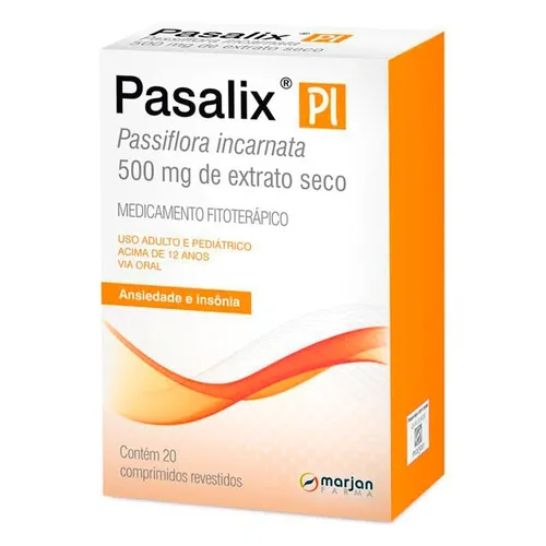 PASALIX PI 500MG 20 COMPRIMIDOS
