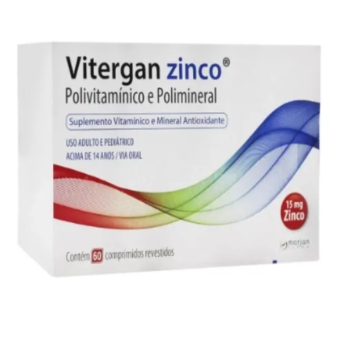 VITERGAN ZINCO 60CP REV