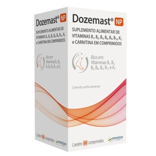 POLIVITAMINICO COMPLEXO B DOZEMAST NP 60 COMPRIMIDOS
