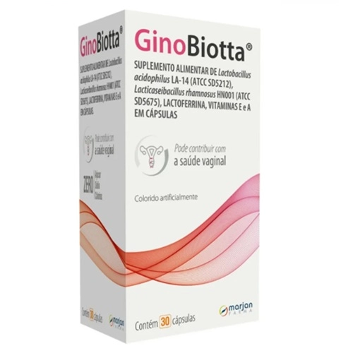 GINOBIOTTA SUPLEMENTO ALIMENTAR 30 CAPSULAS