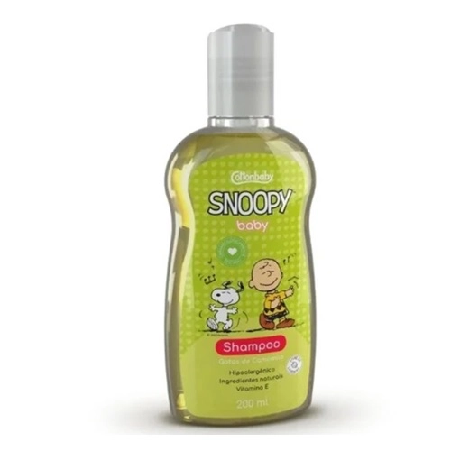 SHAMPOO SNOOPY BABY GOTAS DE CAMOMILA 200ML