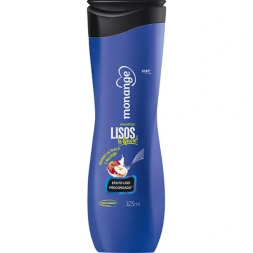 SHAMPOO MONANGE LISOS TE QUER 325ML