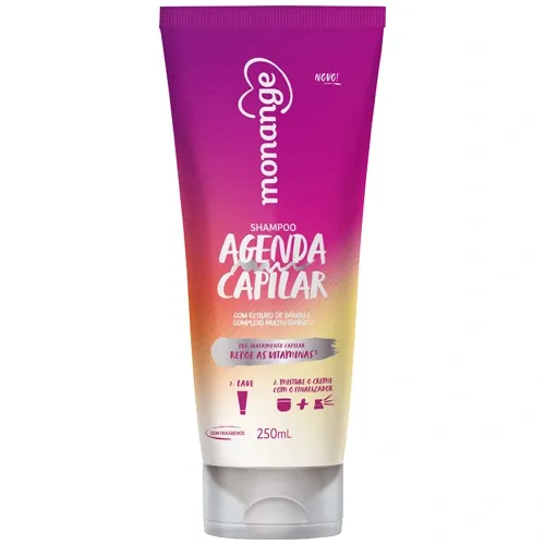 Shampoo Monange Agenda Capilar 250Ml