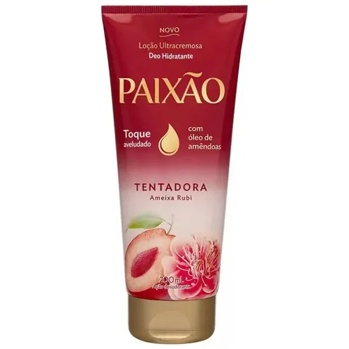 HIDRATANTE PAIXAO TENTADORA AMEIXA RUBI 200ML