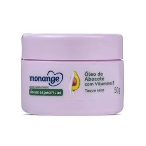 HIDRATANTE MONANGE AREAS ESPECIFICAS ABACATE VITAMINA E 50G