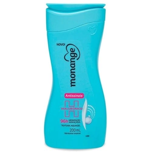 HIDRATANTE MONANGE ANTISSINAIS ACIDO HIALURONICO 200ML