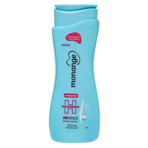 HIDRATANTE MONANGE ANTISSINAIS HIALURONICO 400ML